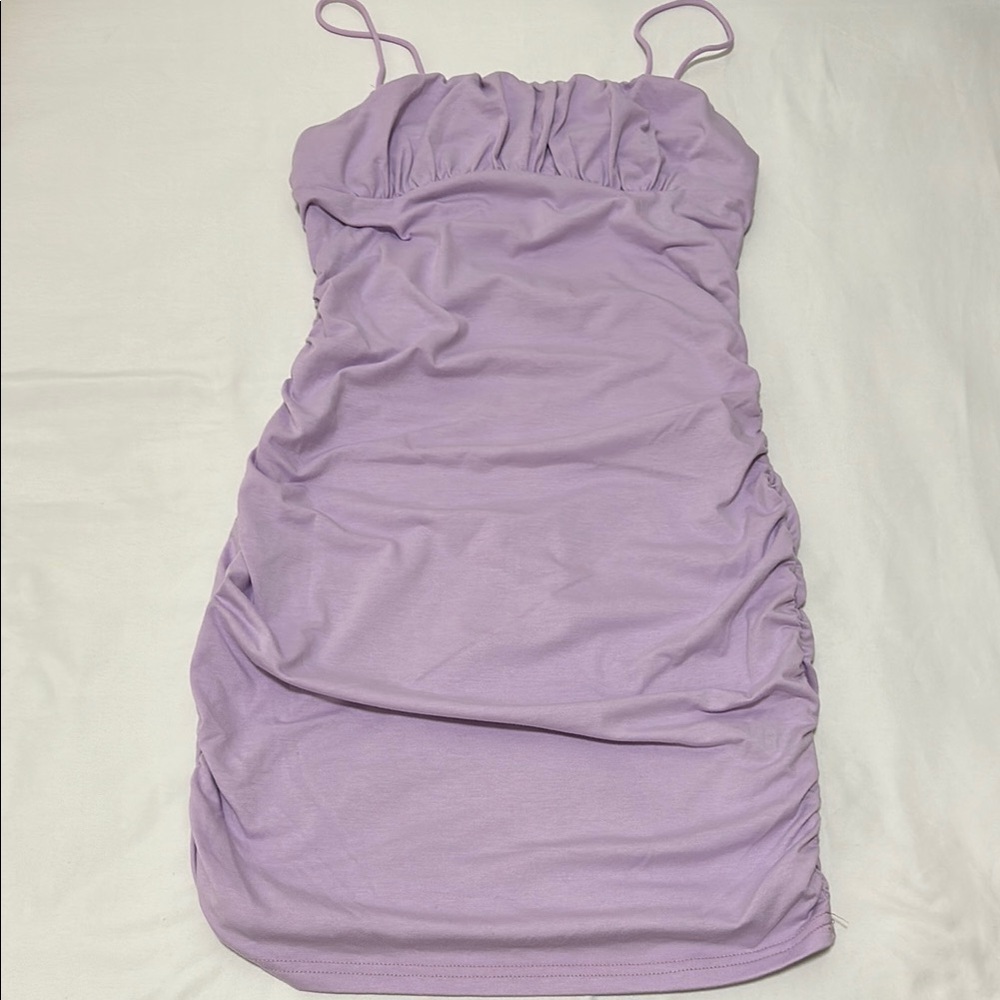 Purple Mini Dress (size petite L)